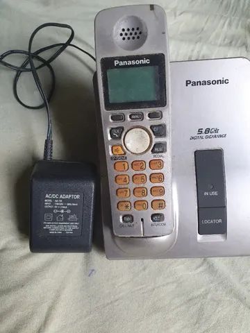 Telefone sem Fio Panasonic KX Secretaria Id Chamada