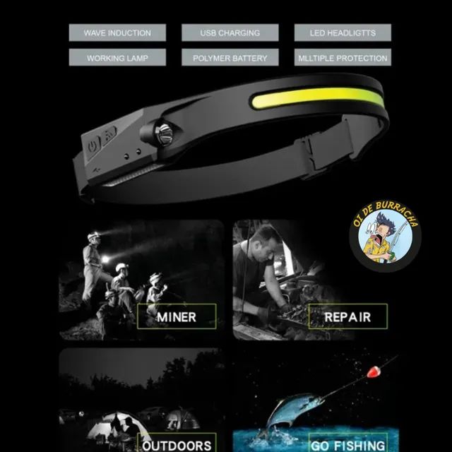 Lanterna de cabeça (LED) - Foto 5