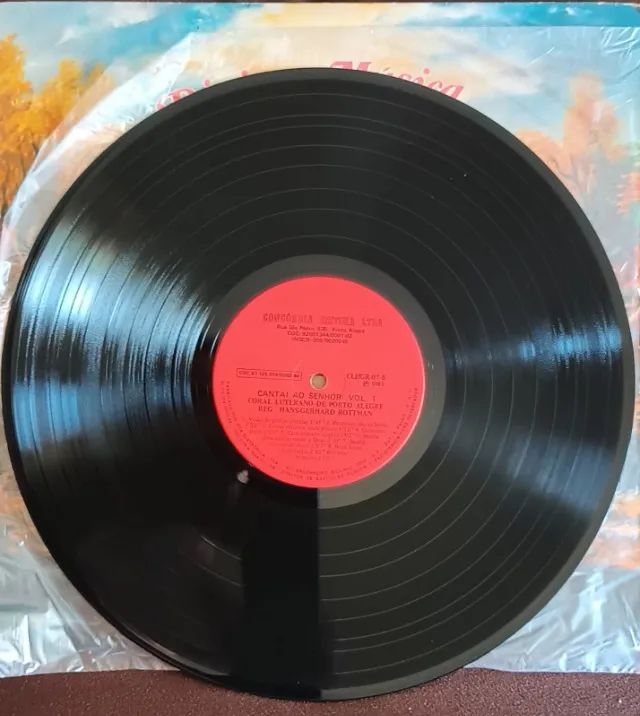 Lp Disco de Vinil Gospel Evangélico Coral Santíssima Trindade