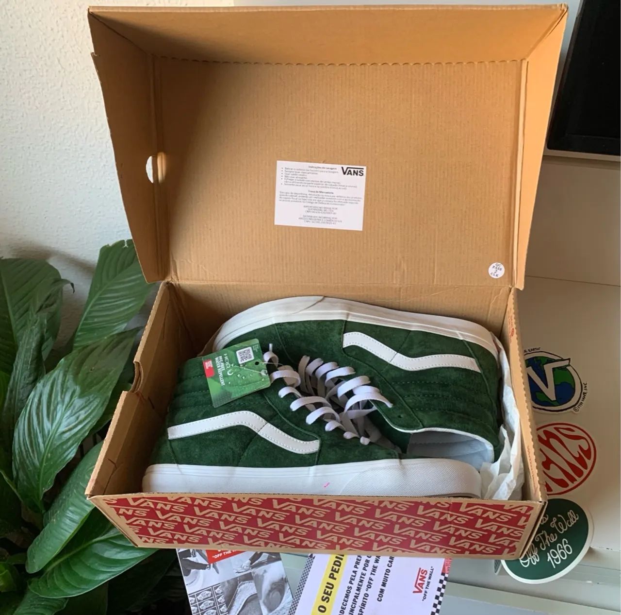 Tênis Vans Old Skool Verde ,repele líquidos, envio para todo o Brasil  - Foto 3