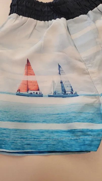 Short tactel Infantil - Barco - Foto 3