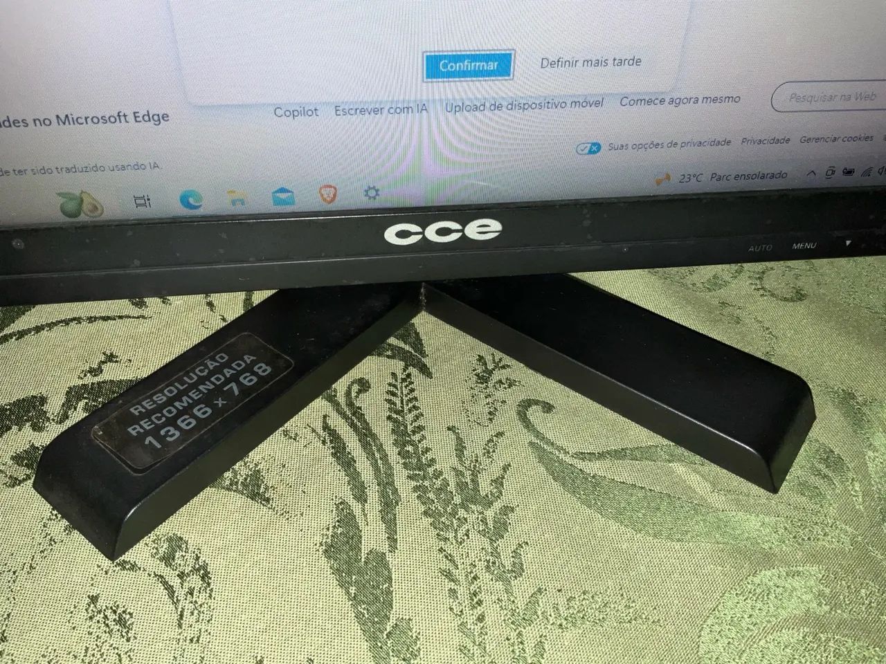 Monitor CCE led MC1501 15,6" 15,6 polegadas - Foto 2