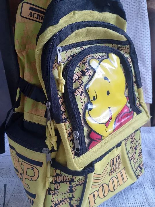 Mochila com rodinhas do Usinho Pooh  - Foto 2