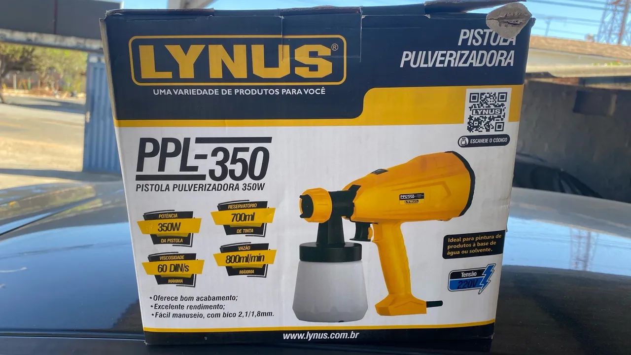 Pistola Pulverizadora para Pintura PPL-350 350W - Foto 2