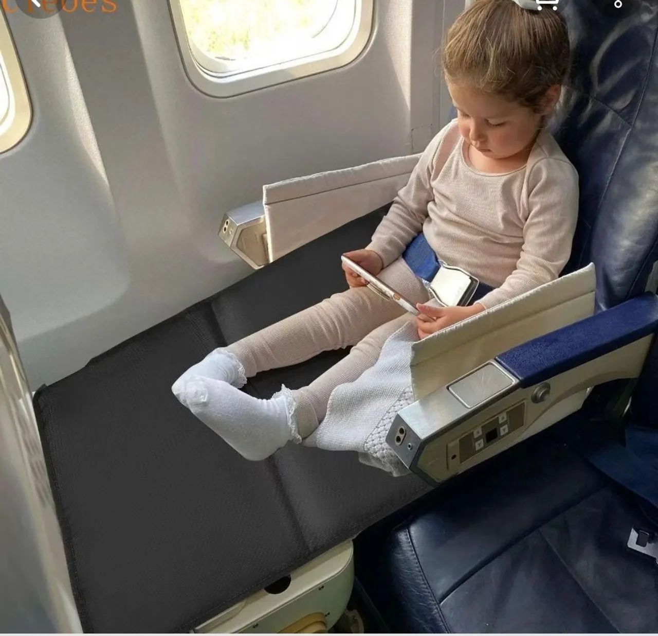 Cama de avião para crianças