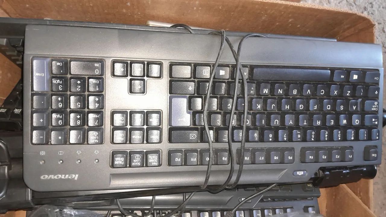Teclado Lenovo USB Smartcard - Foto 3