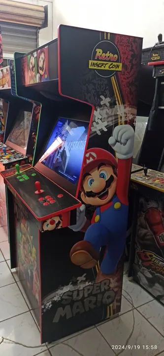 Fliperama Multijogos Mario & Luigi - Foto 3
