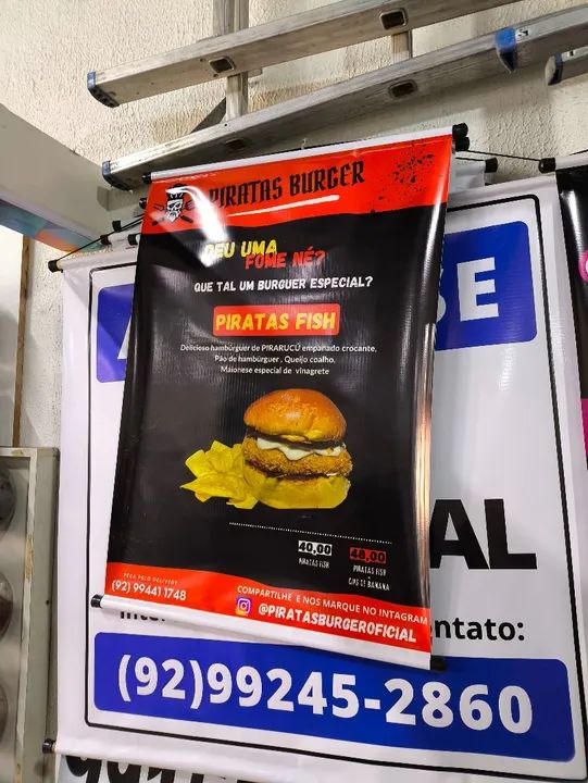 Banners, Panfletos, Cartões de visita, Adesivos  - Foto 2