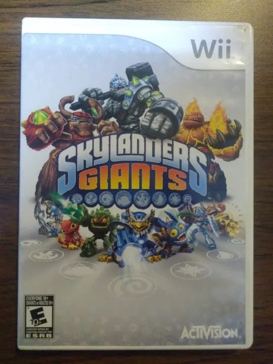 Skylanders Giants - jogo original para Nintendo Wii - favor leia o anúncio