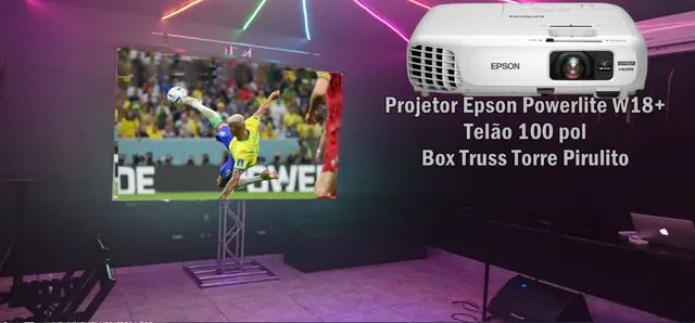  Aluguel de projetor e telão, Djs, equipamentos som para Festas e eventos(pequeno porte) - Foto 2