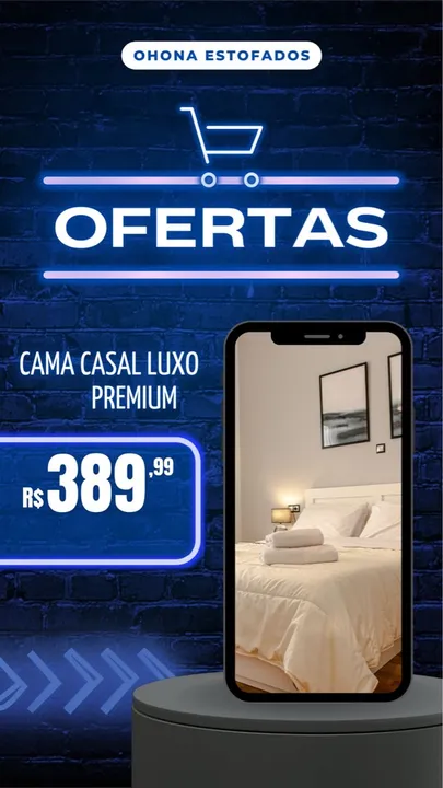 CAMA CASAL PREMIUM BOX