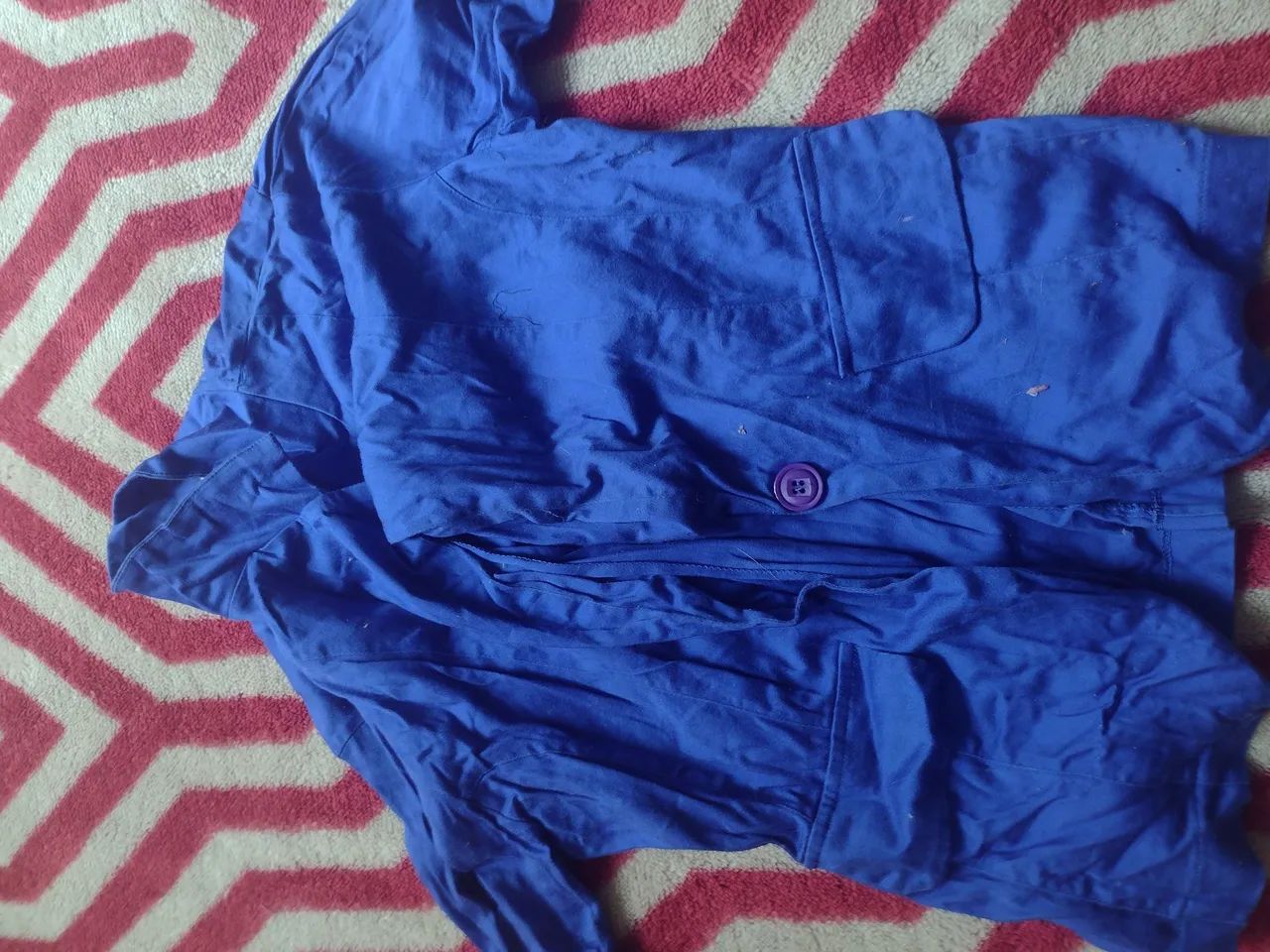 Casaco azul feminino