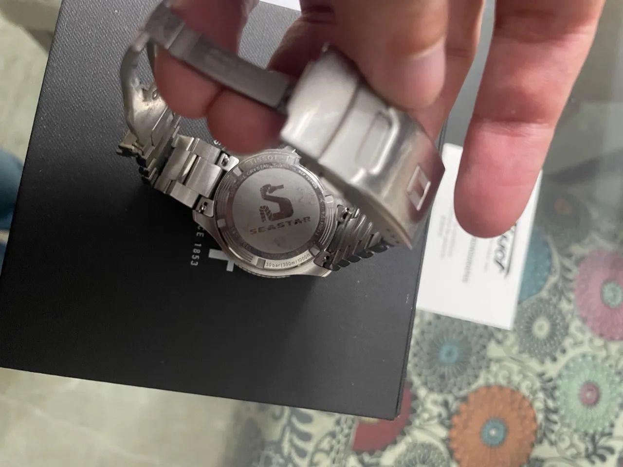 Tissot Seastar 40mm quartz original com caixa e certificado  - Foto 6