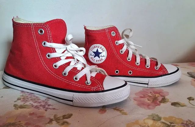 All star vermelho store 32