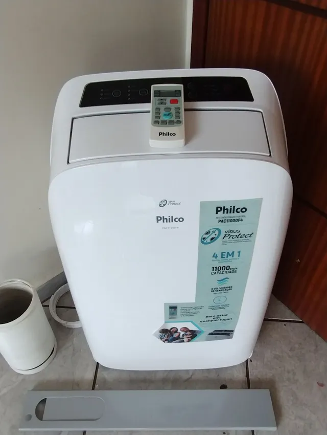 Ar Condicionado Portátil Philco PAC11000QF2, Ar Frio e Quente, 11000BTUS