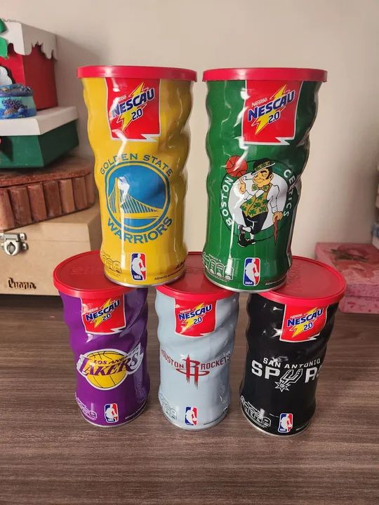 Latas Nescau NBA