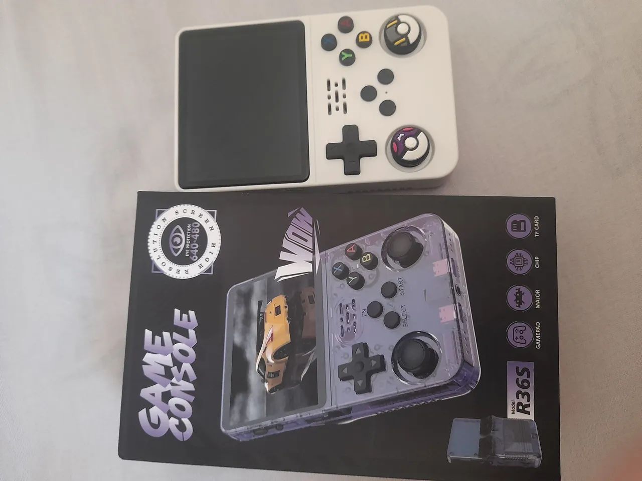 Console R36s *Novo* Com Sd de 512GB  - Foto 2