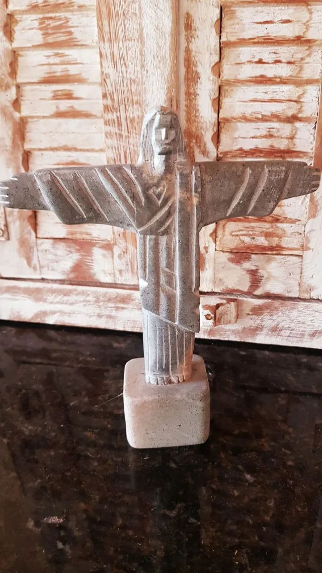Escultura em pedra sabão 