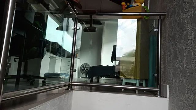 Guarda corpo em inox sob medida a partir de $750.00 o m²