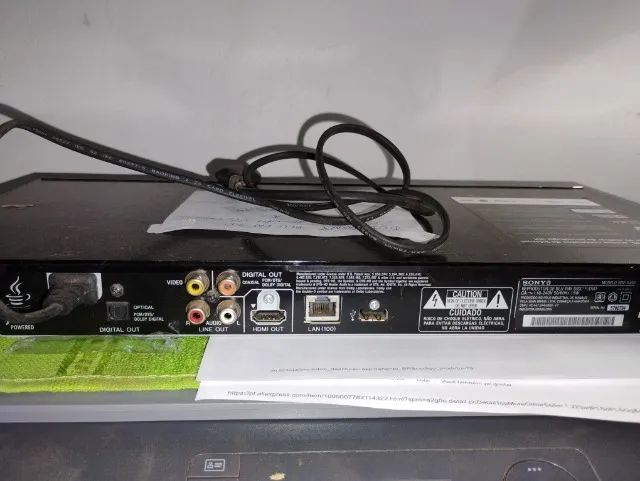 Dvd Sony Blu Ray  3D c/controle remoto   voltagem automática  - Foto 6