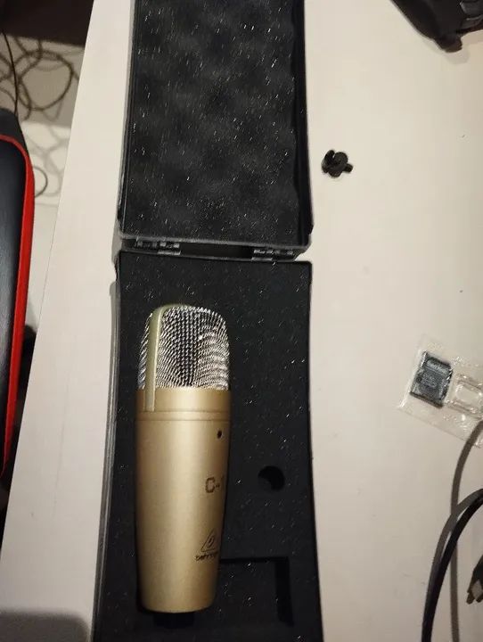 Microfone Condensador Dourado C1 Behringer  - Foto 3
