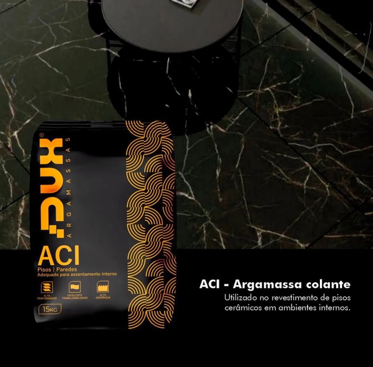 Argamassa Colante ACI - 15kg - Ideal para Pisos e Paredes