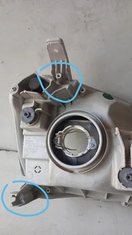 Farol Toyota Etios Cromado Original Usado Esquerdo 14246 - Foto 7