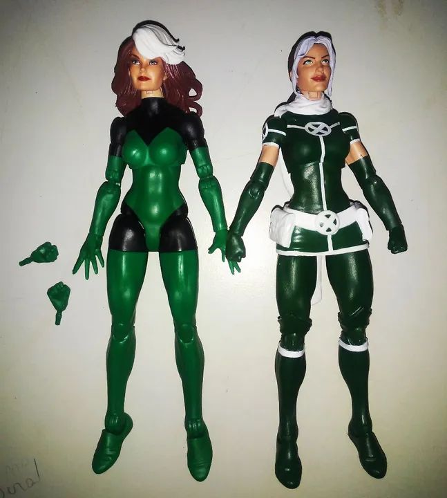 Lote_marvel Legends Vampira Rogue (pack Pyro)_marvel's Rogue