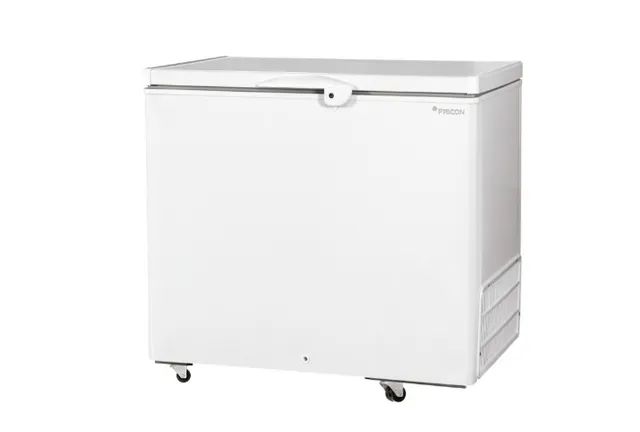 Freezer horizontal dupla ação 311 litros - marca fricon 2 anos de garantia