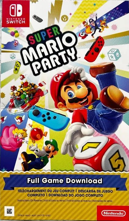 Mario party digital sales