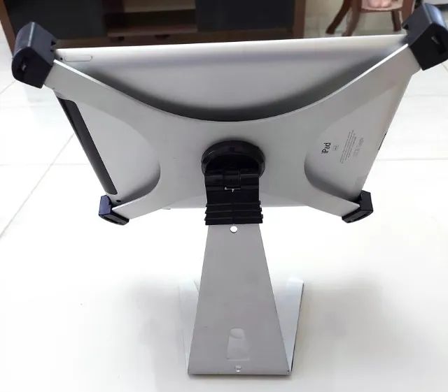 Suporte de Alumínio para Ipad/Ipad 2 para Mesa Cinza - Foto 4