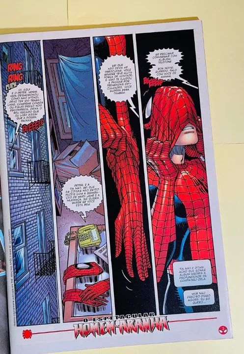 Homem Aranha 1a Série Panini Comics - Volume 7 - Julho 2002 - revista em quadrinhos - Foto 4