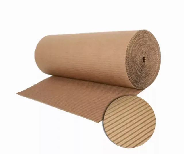 Bobina Papelão Ondulado (um lado liso o outo ondulado)1,20X 50m (60m²)