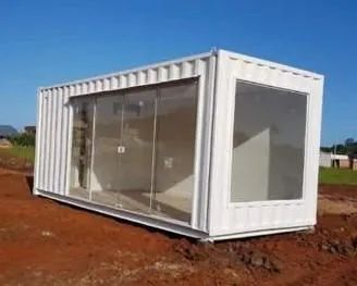Container loja Casa Escritório Diversos modelos medidas marítimo e modular  - Foto 2