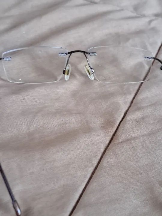 Armação Óculos Grau Masculino  Titanium Sem Aro - Foto 2