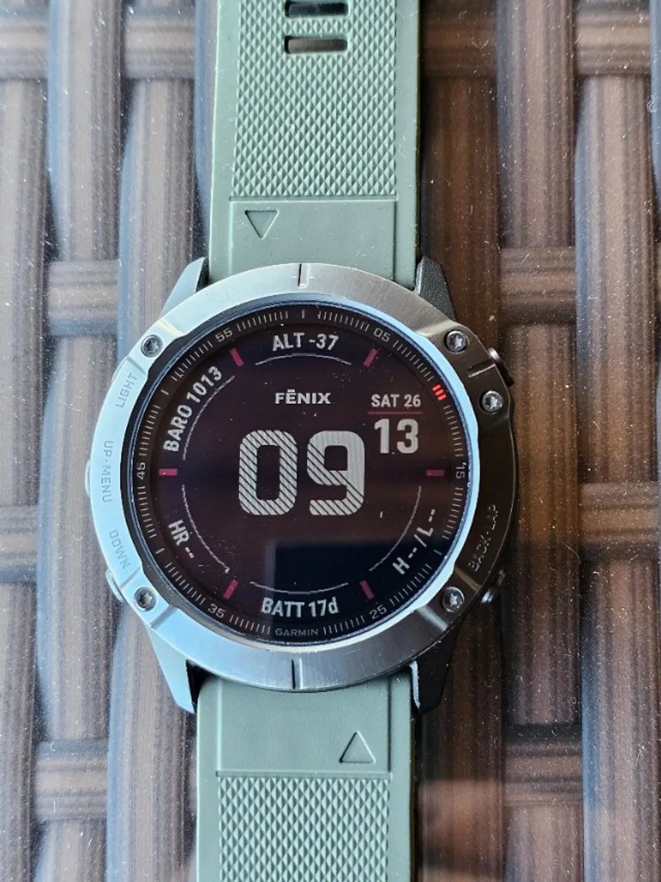 Relógio Garmin 6X Sapphire