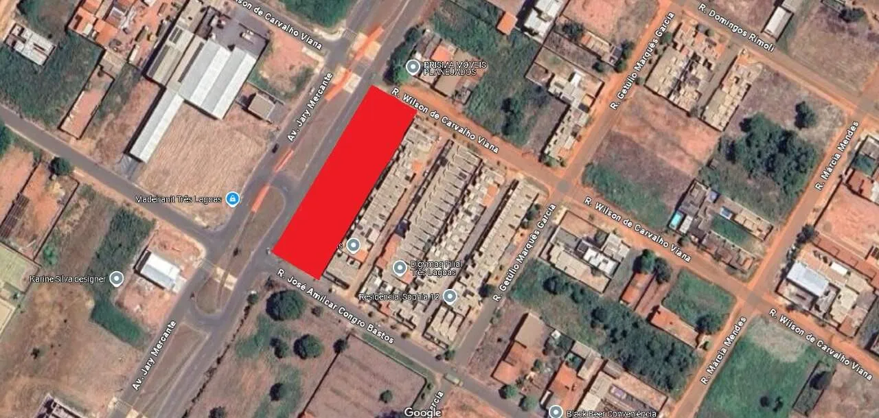 TERRENO 2.000 M² JARDIM ALVORADA TRÊS LAGOAS / MS