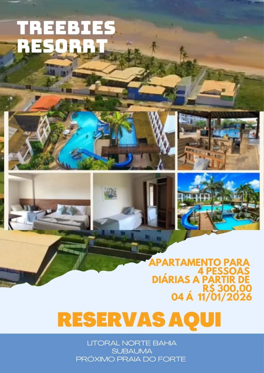 Diárias Resort TreeBies