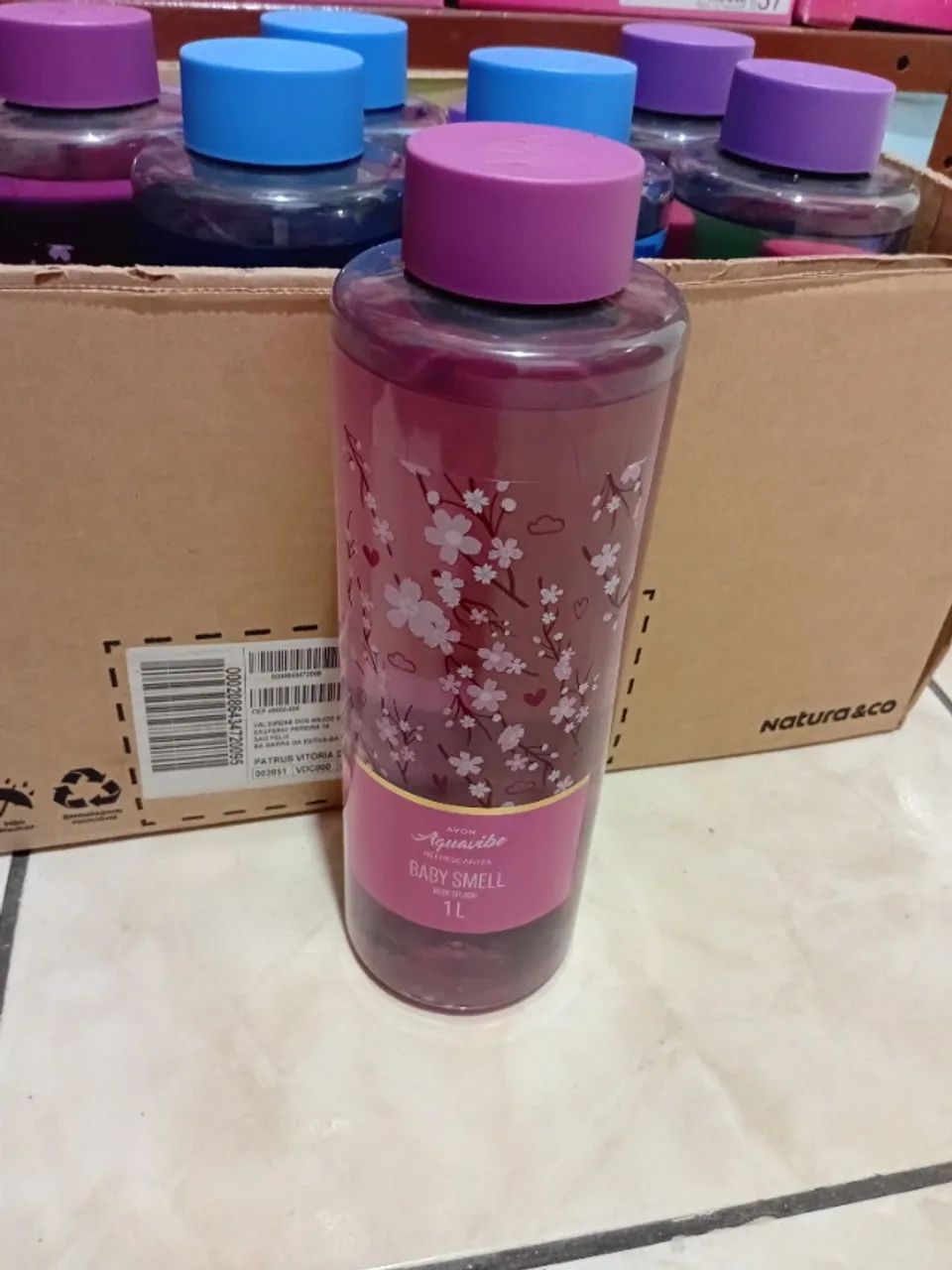 Aquavibe Body Splash de 300ml ou 1L - Foto 3