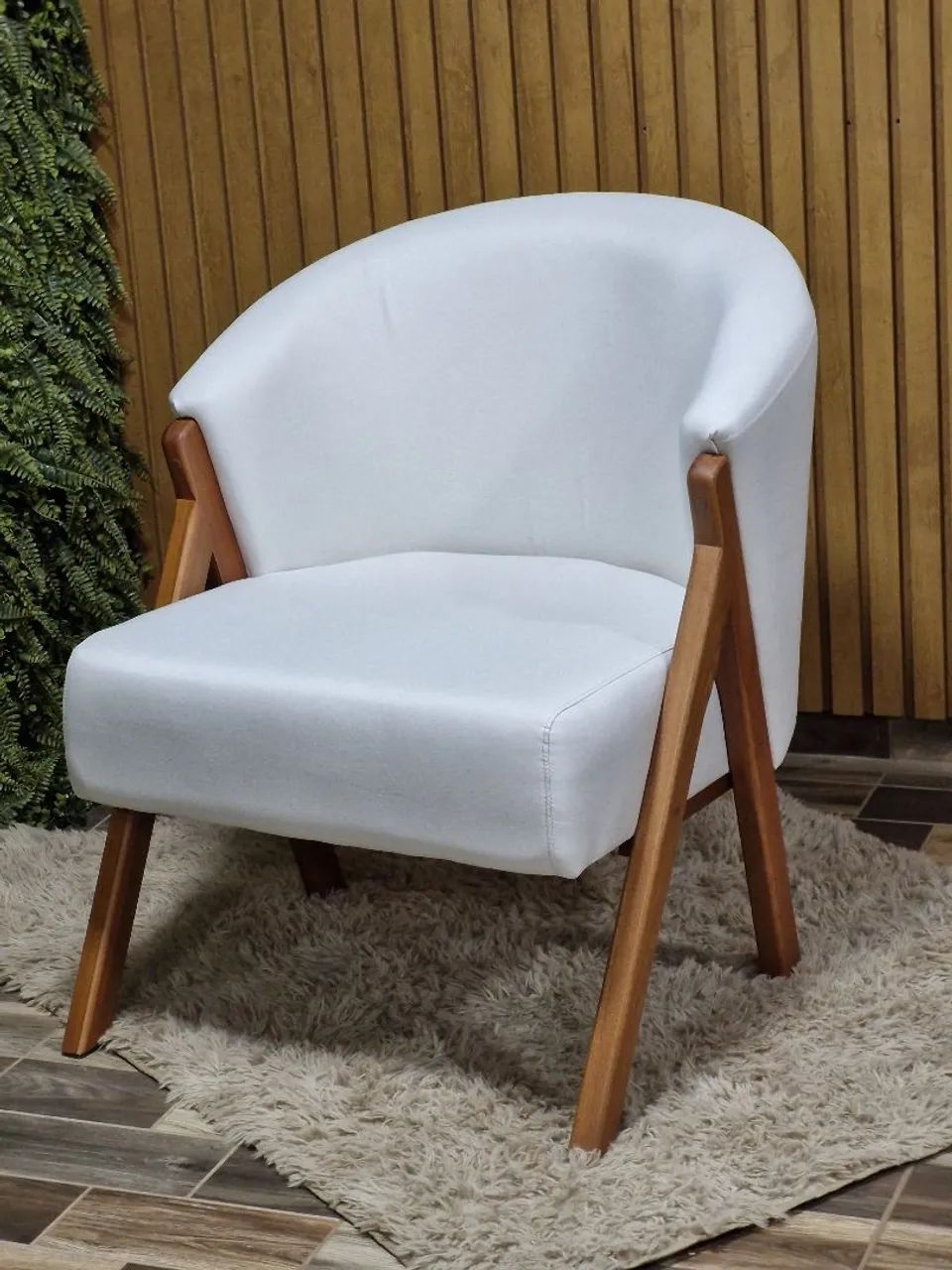 Poltrona de linho  - Foto 4