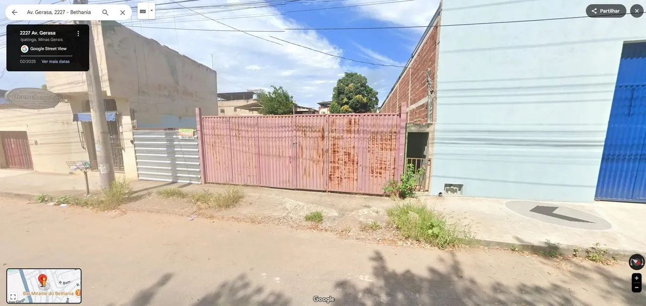 Lote/Terreno para venda tem 381 metros quadrados em Bethânia - Ipatinga - Minas Gerais