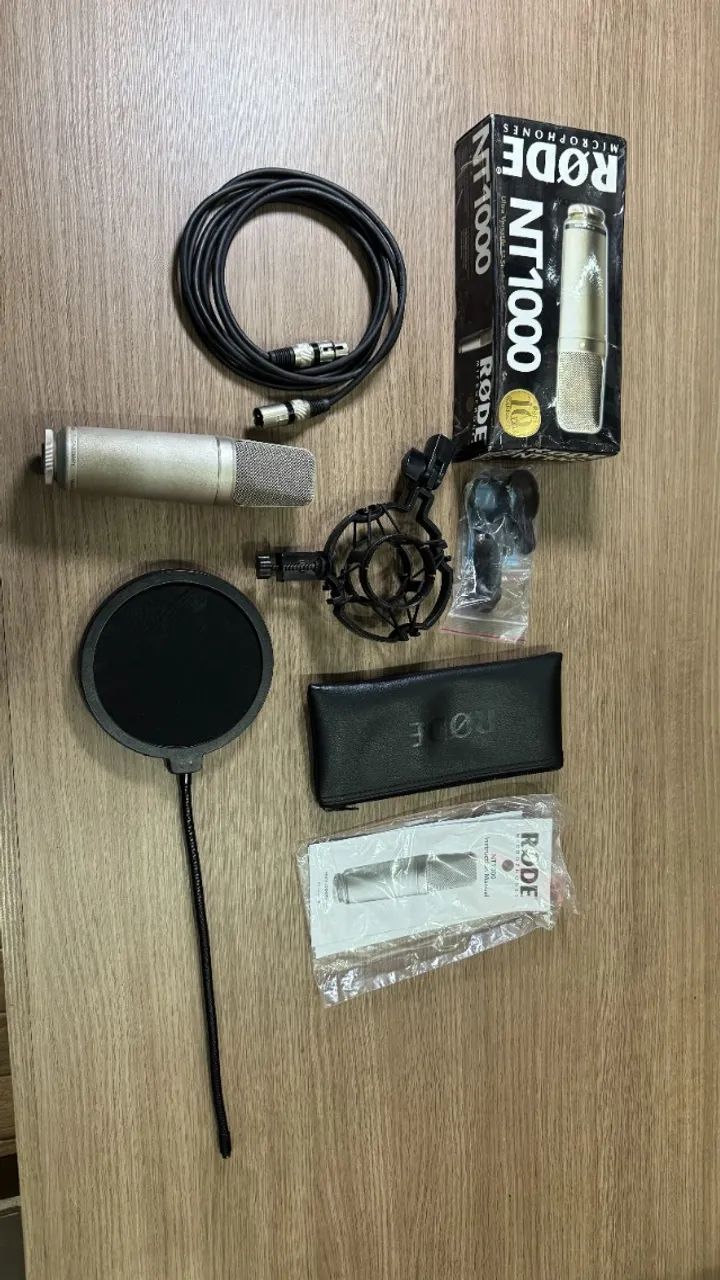 Microfone de studio profissional Rode NT1000 - Foto 6