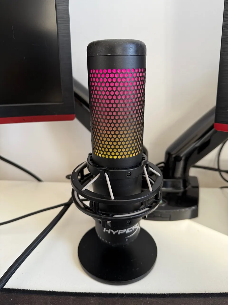 Microfone HyperX QuadCast S - RGB