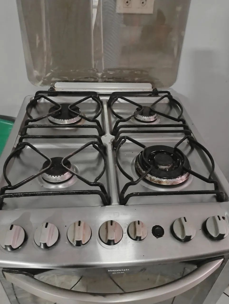 Fogão 4 Bocas com Forno Duplo Electrolux - Foto 5