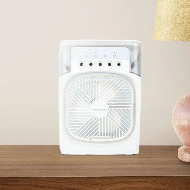 Mini Climatizador De Ar Com Reservatório P/ Água E Gelo novo