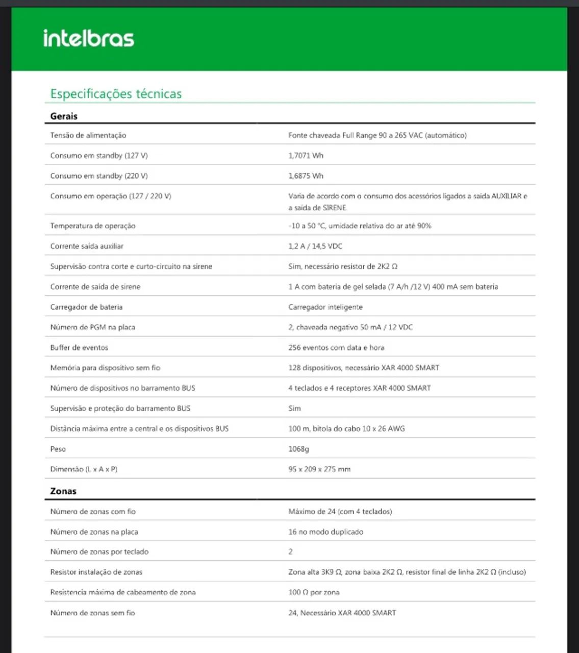 Central de Alarme Intelbras AMT 2018 EG - Foto 6