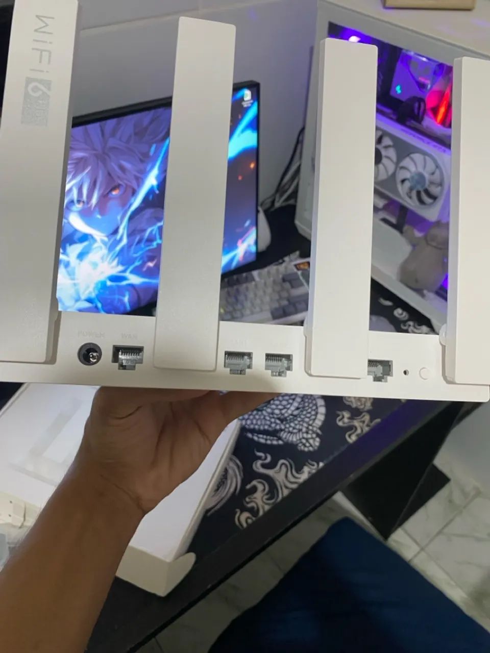 Roteador Huawei WiFi6+ AX3 PRO Quad-core - Foto 4