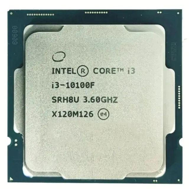 Processador Intel Core i3-10100F, 4.3GHz, Cache 6MB, Quad Core, 8 Threads. LGA 1200