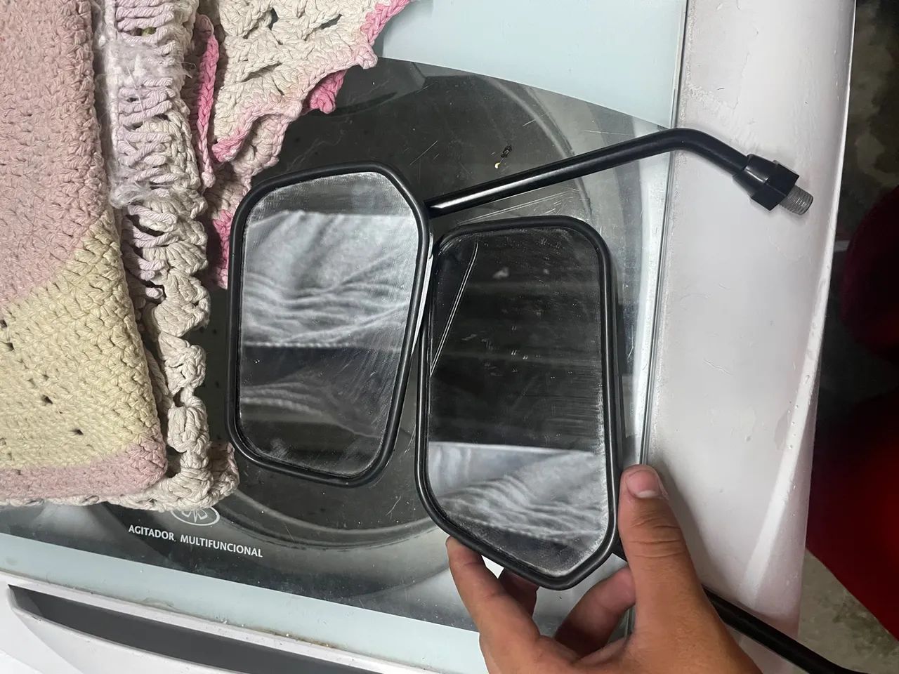 Retrovisor novo moto 125, 150, 160 - Foto 2