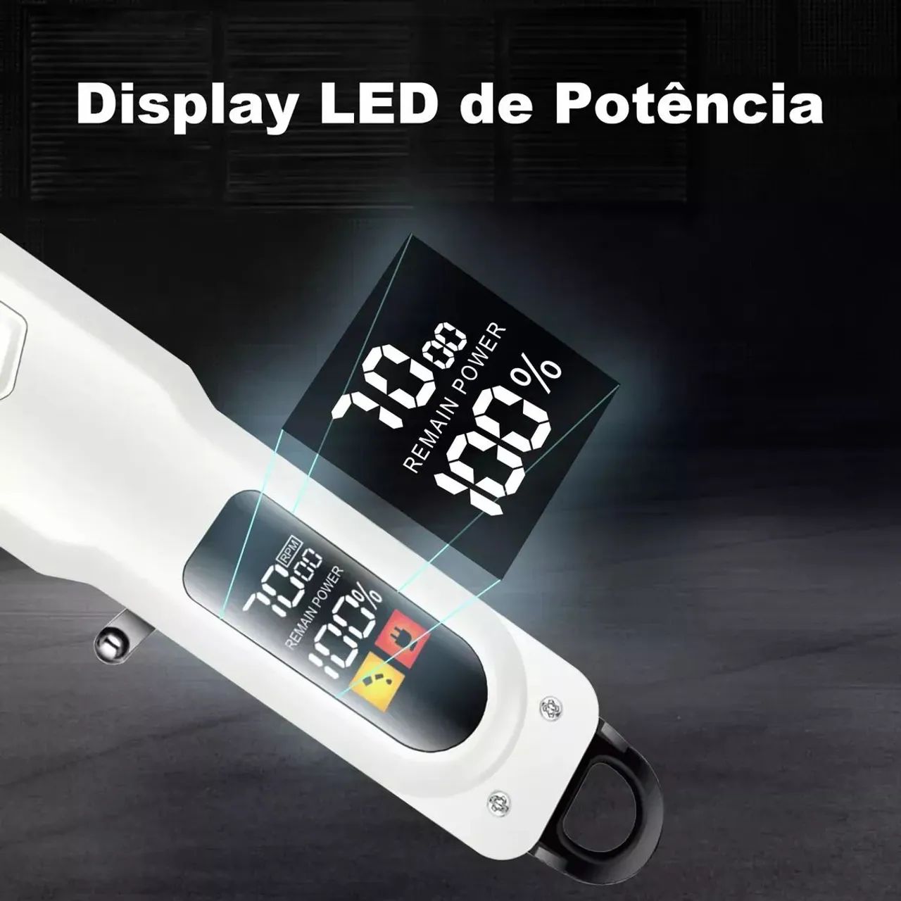 Máquina de Aparar Pelos de Animais 3 em 1 - Nova - Foto 4